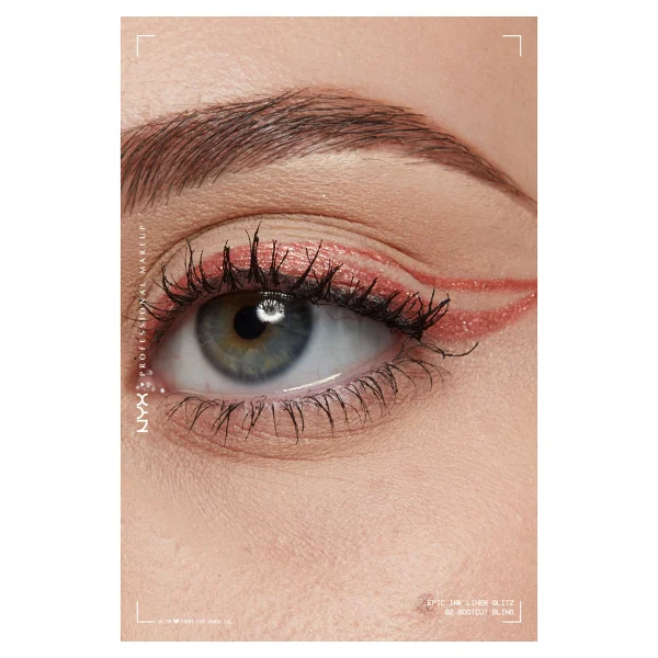 Nyx Professional Makeup Epic Ink Liner Glitz 02 Bootcut Bling Eyeliner - Görsel 4
