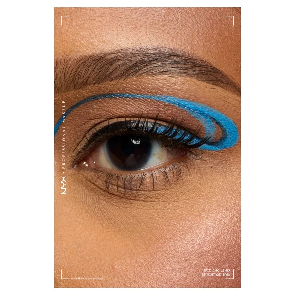 Nyx Professional Makeup Epic Ink Liner Matte Waterproof 08 Vintage Baby Eyeliner - Görsel 4