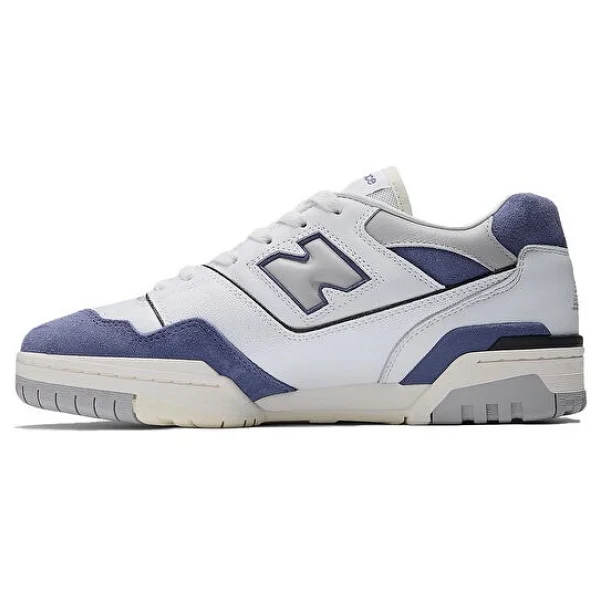 New Balance 550 Bb550bwg Beyaz-Mor Sneaker - Görsel 2