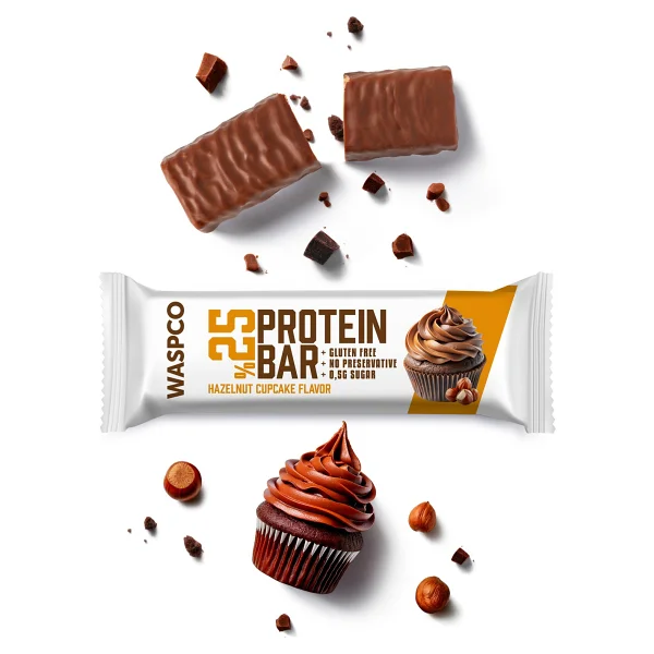 Waspco Çikolata Kaplı 36 Gr 12 Adet Protein Bar - Görsel 2