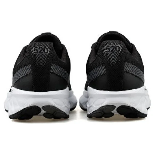 New Balance 520 V9 M520lk9 Siyah-Gri Erkek Koşu Ayakkabısı - Görsel 4