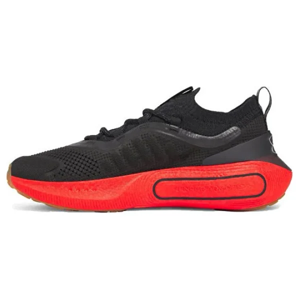 Under Armour Phantom 4 3027593-004 Siyah-Kırmızı Erkek Spor Ayakkabı - Görsel 2
