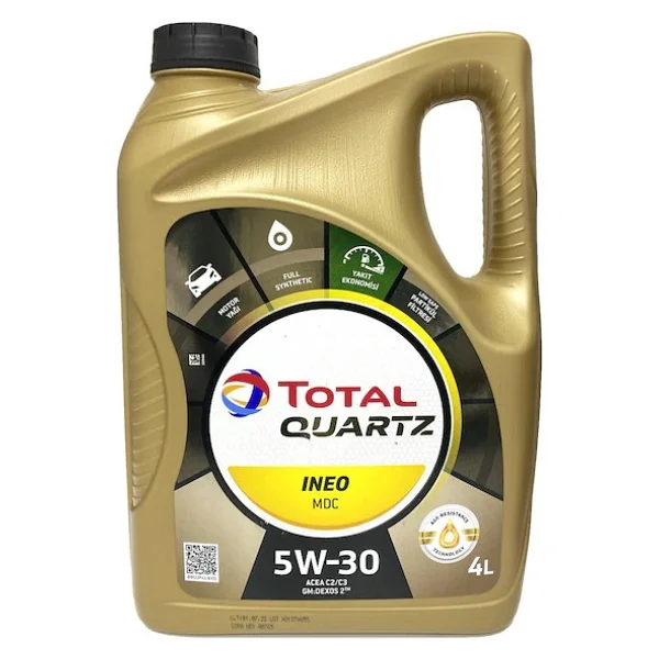 Total Quartz Ineo Mdc 5w-30 4 Lt Motor Yağı - 2025 - Görsel 2