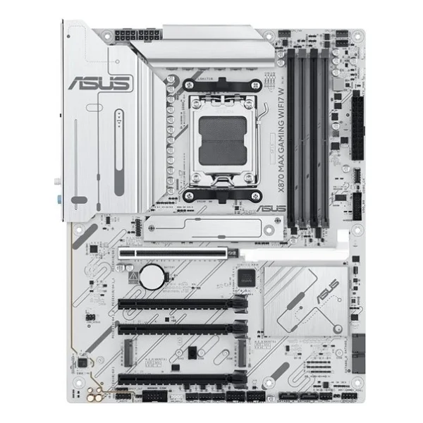 Asus X870 Max Gaming Wıfı7 W AMD Am5 DDR5 Atx Anakart - Görsel 3