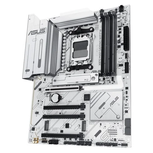 Asus X870 Max Gaming Wıfı7 W AMD Am5 DDR5 Atx Anakart - Görsel 5