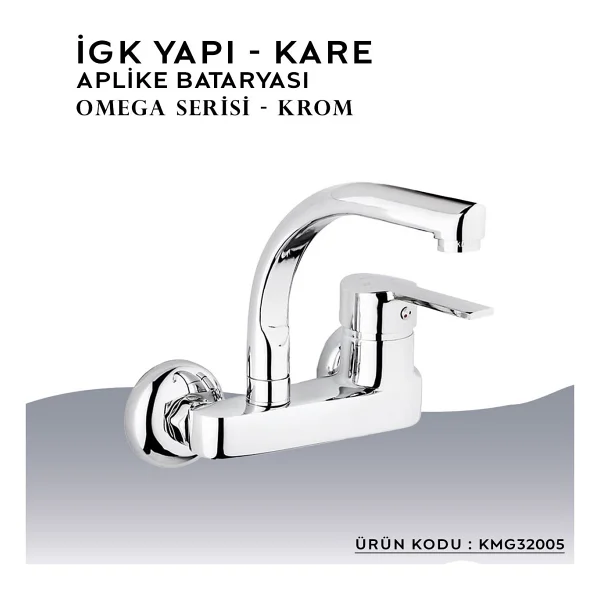 Kare Batarya Omega Kmg32005 Mutfak Bataryası - Görsel 3