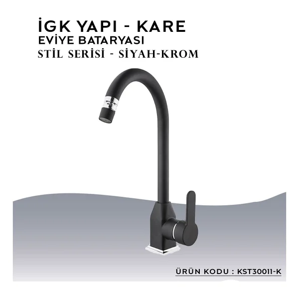 Igk Yapi - Kare Kst30011-K Stil Eviye Bataryası - Görsel 3