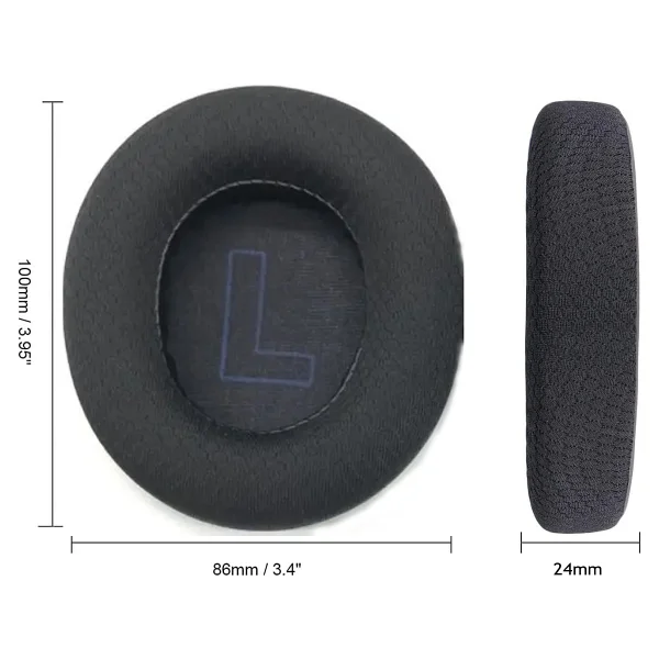 Steelseries Arctis Nova 1/1x/1p/3/4/4p Uyumlu Kulaklık Pedi, Sünger Yastığı 4x/5/5p/5x/7/7x/7p Kulak Yastıkları,Köpük Minder - Siyah - Görsel 4