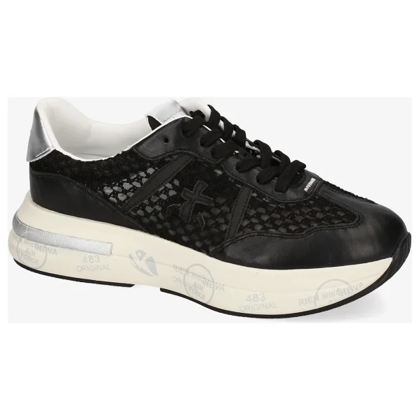 Premiata Cassie 7389 Siyah Kadın Sneaker - Görsel 2