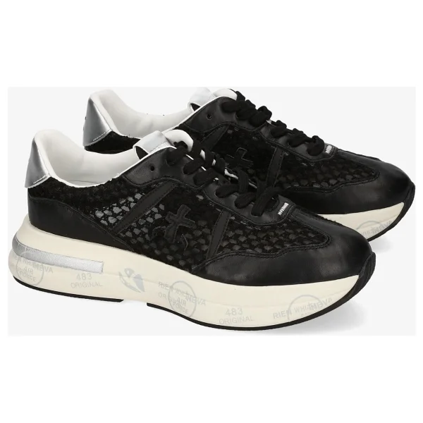 Premiata Cassie 7389 Siyah Kadın Sneaker - Görsel 3