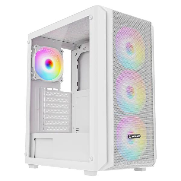 Rampage Beta Mesh Argb Fanlı Siyah 650 W Atx Oyuncu Kasası - Görsel 10