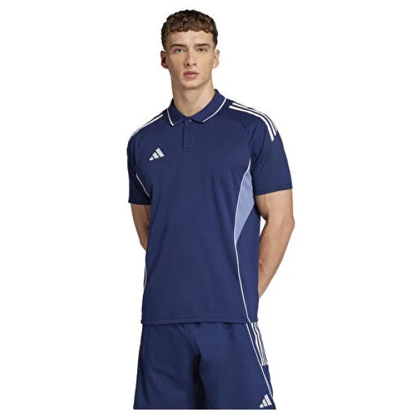 Adidas Tiro 25 Competition Jy1811 Lacivert Kısa Kollu Polo Yaka Erkek Spor Tişört - Görsel 7