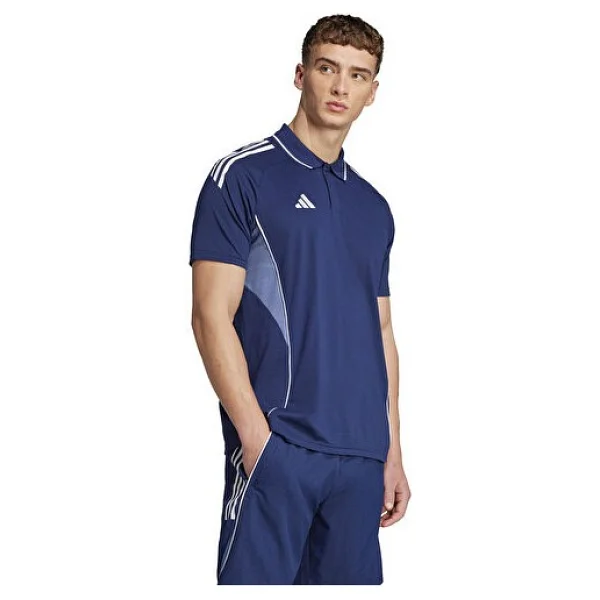 Adidas Tiro 25 Competition Jy1811 Lacivert Kısa Kollu Polo Yaka Erkek Spor Tişört - Görsel 3