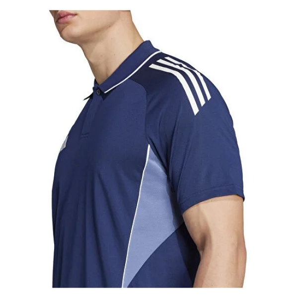 Adidas Tiro 25 Competition Jy1811 Lacivert Kısa Kollu Polo Yaka Erkek Spor Tişört - Görsel 4