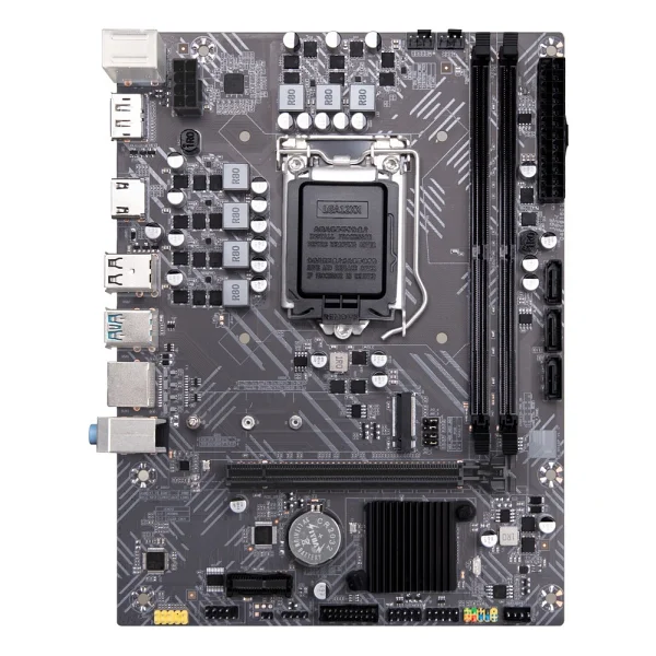 Turbox H510p V1.1 (Z590) Sata,M2 DDR4 3200mhz Usb3.0 Dp Hdmi Ses G.Lan 1200 Anakart - Garantili - Orijinal Ambalajında - Görsel 2