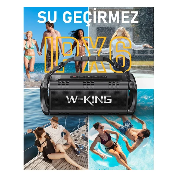 W-King D8-1 90 W TWS Bluetooth Hoparlör - Görsel 9