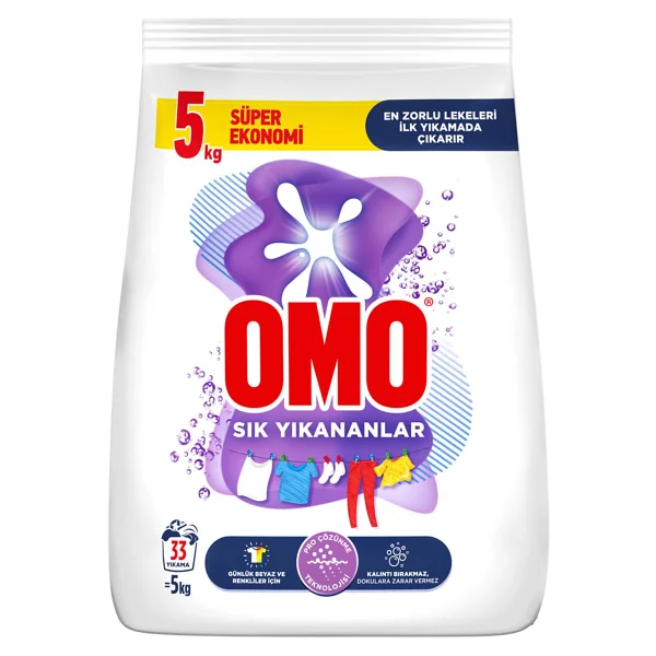 Omo 5 Kg Toz Deterjan - Görsel 2