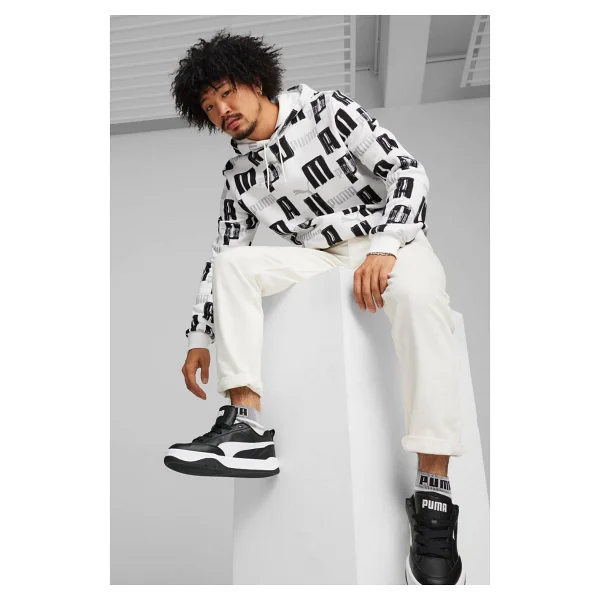 Puma Park Lifestyle 395084-03 Siyah-Beyaz Erkek Sneaker - Görsel 10