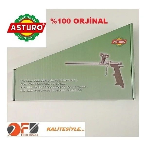 Asturo 501e Köpük Tabancası - Görsel 2