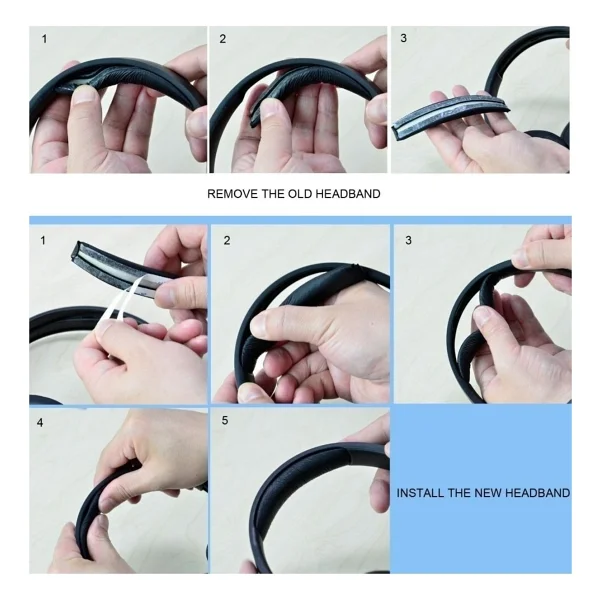 Jbl İle Uyumlu Kulaklık Pedi Süngeri Tune T500bt 510bt 520bt T560bt T600 T450 460 Jr300 310 T250 - Beyaz - Görsel 4