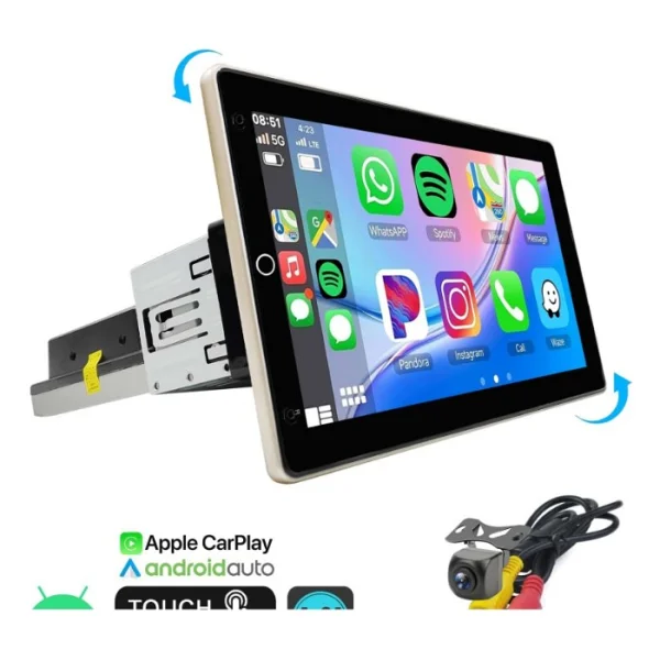 Dc-8610bt 10.1'' Android Oto Tablet 2-32 360 Döner Kafa Kameralı - Görsel 3