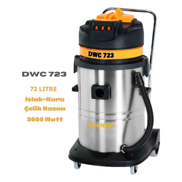 Safran Dwc 723 Sanayi Tipi Süpürge - Görsel 5
