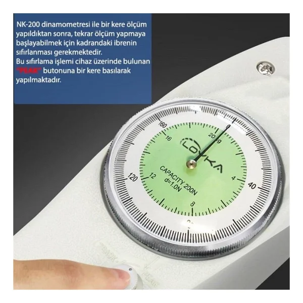 Loyka Nk 200 200 N Analog Dinamometre - Görsel 3