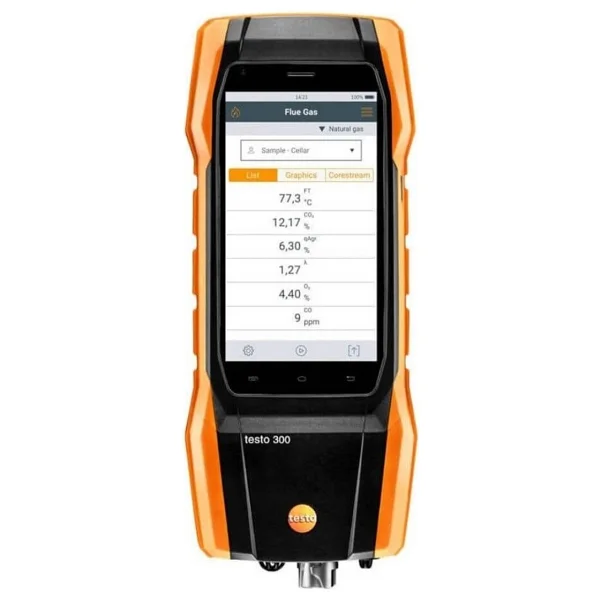Testo 300 Baca Gazı Ölçüm Ve Analiz Cihazı - Görsel 6