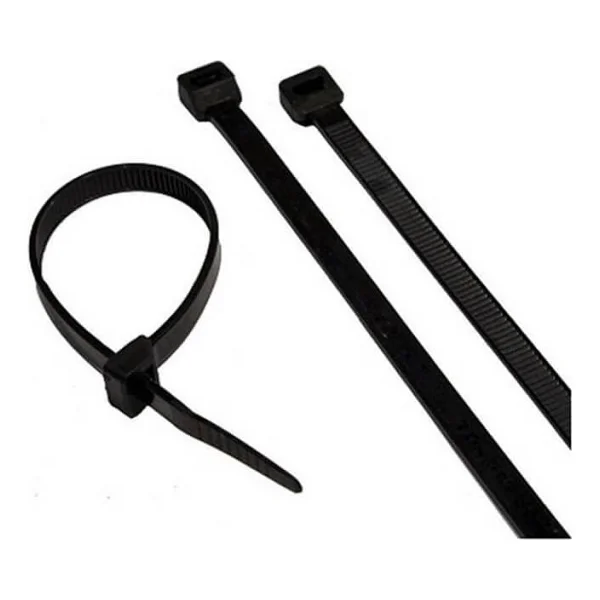 Zenith Kablo Bağı & Plastik Kelepçe & Cırt Kelepçe 8x450 Mm Siyah 100 Adet - Görsel 2