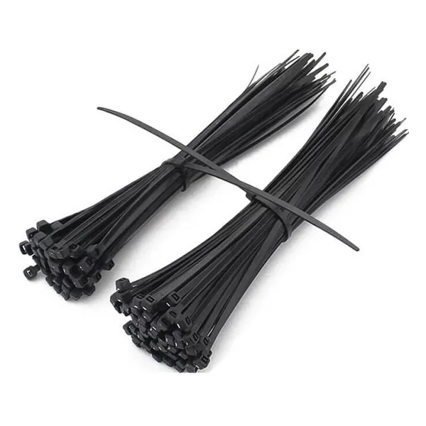 Zenith Kablo Bağı & Plastik Kelepçe & Cırt Kelepçe 8x450 Mm Siyah 100 Adet - Görsel 3