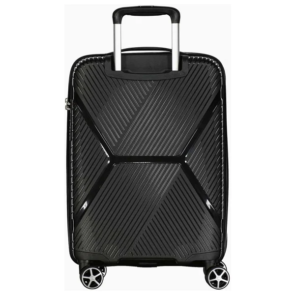 Benetton 14bnt3000-03 Polipropilen Siyah Kabin Boy Valiz - Görsel 2