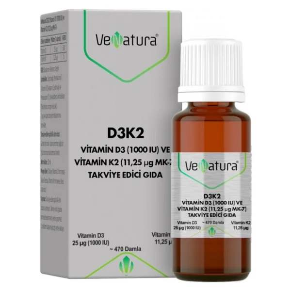 Venatura D3k2 20 Ml Damla - Görsel 3
