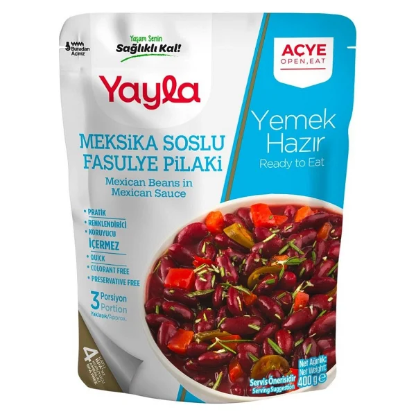 Yayla Meksika Soslu Pilaki 400 Gr - Görsel 5
