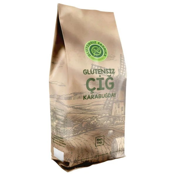 Glutensiz Fabrika Tane Çiğ Karabuğday 1 Kg - Görsel 5