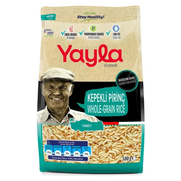 Yayla Gurme Kepekli Pirinç 500 Gr - Görsel 6
