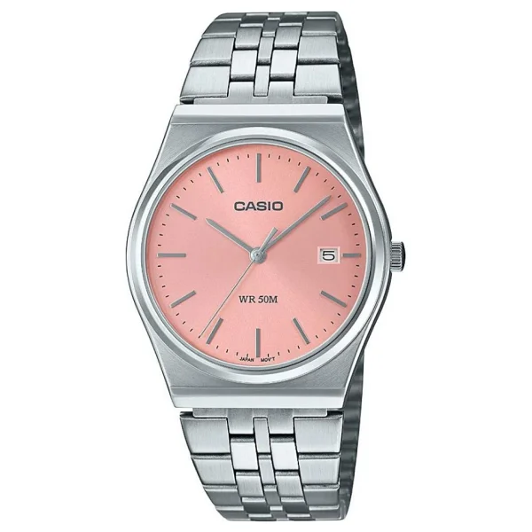 Casio Standart Mtp-B145d-4avdf Pembe Erkek Kol Saati - Görsel 8