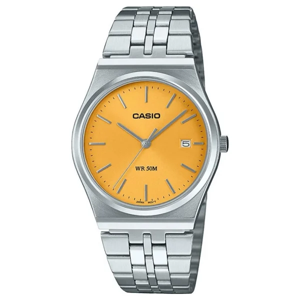 Casio Standart Mtp-B145d-9avdf Turuncu Erkek Kol Saati - Görsel 4