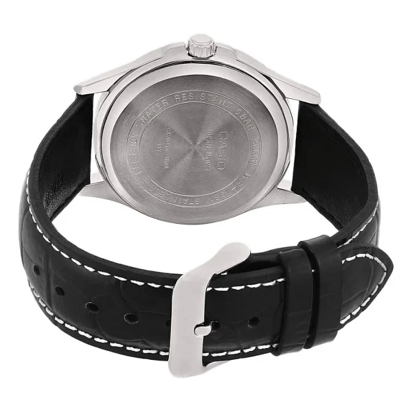 Casio Standart Mtp-1381l-1avdf Deri Kordon Siyah Erkek Kol Saati - Görsel 4