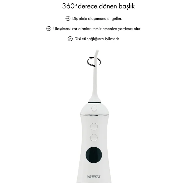 Whirtz Taşınabilir Ağız Duşu - Görsel 3