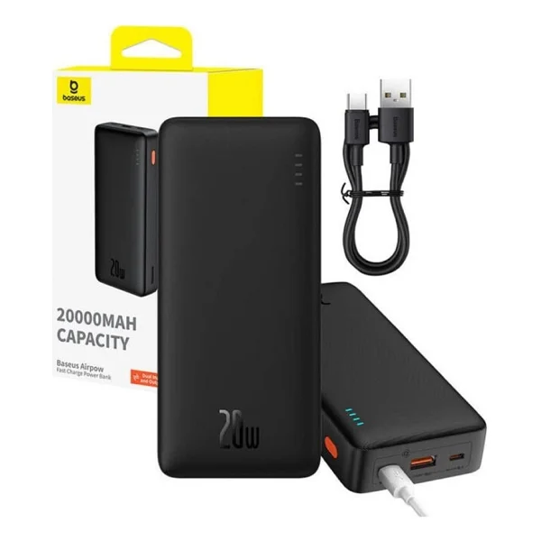 Baseus Airpow 20000 mAh Hızlı Şarj Powerbank - Görsel 7