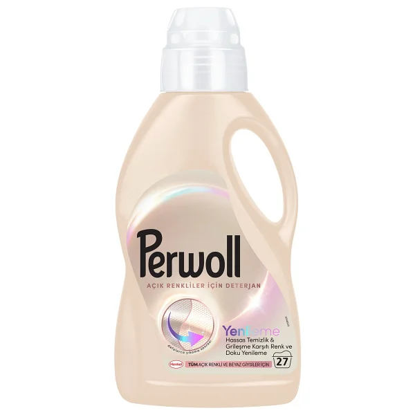 Perwoll Yenileme Açık Renkliler için Sıvı Deterjan 27 Yıkama 1.485 lt - Görsel 5