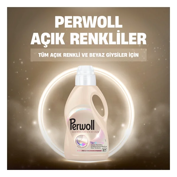 Perwoll Yenileme Açık Renkliler için Sıvı Deterjan 27 Yıkama 1.485 lt - Görsel 4