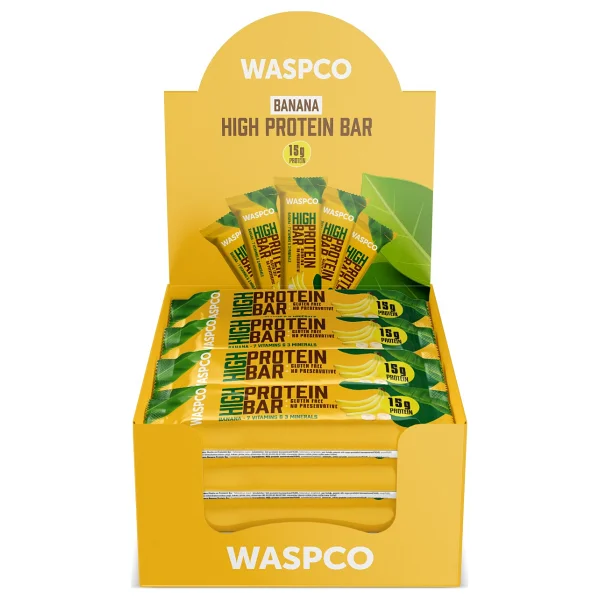 Waspco Muzlu Yüksek Protein Bar 50 Gr X 12 Adet Süt Proteini İçeren Glutensiz Atıştırmalık - Görsel 5