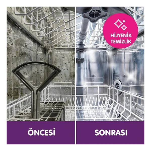 Vamoosh Bulaşık Makinesi Temizleyici - Limon - 1 - Görsel 2