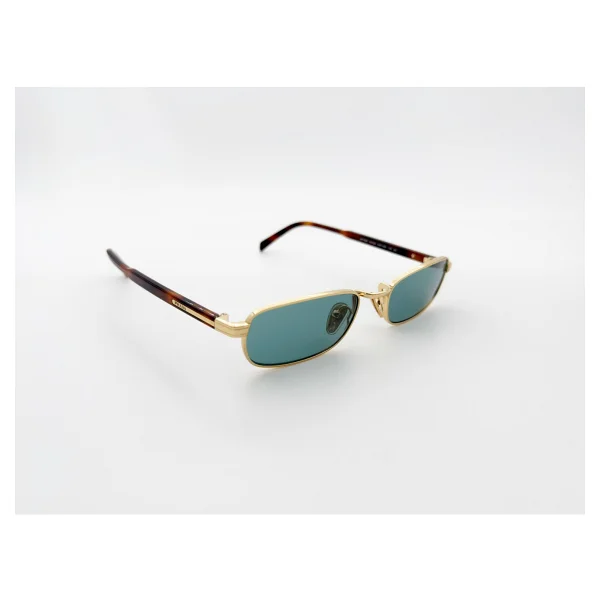 Prada Pr B54s 5ak40k Gold-Petrol Green Erkek Güneş Gözlüğü - Görsel 7