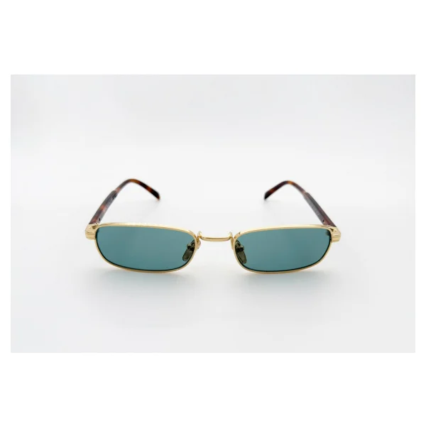 Prada Pr B54s 5ak40k Gold-Petrol Green Erkek Güneş Gözlüğü - Görsel 8
