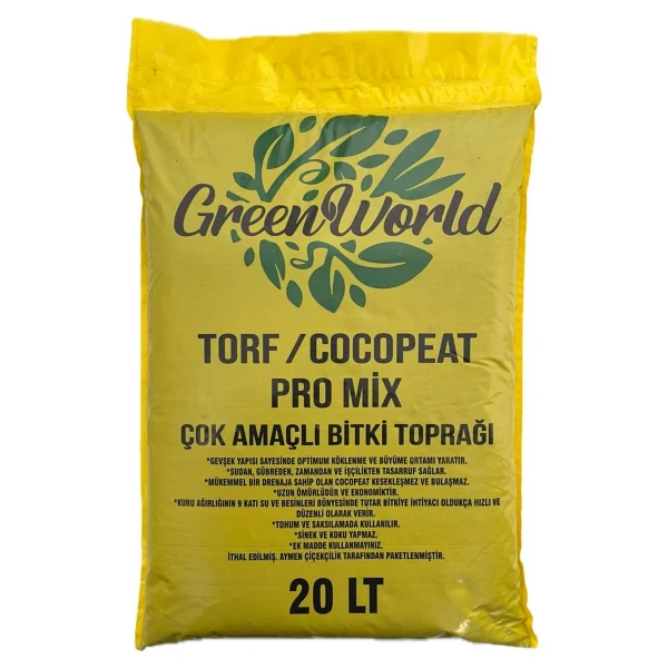 20 Litre Ithal Çok Amaçlı Bitki Toprağı Torf Cocopeat Ponza Taşı - Kokopit Özel Karışım Saksı Harcı - Görsel 6