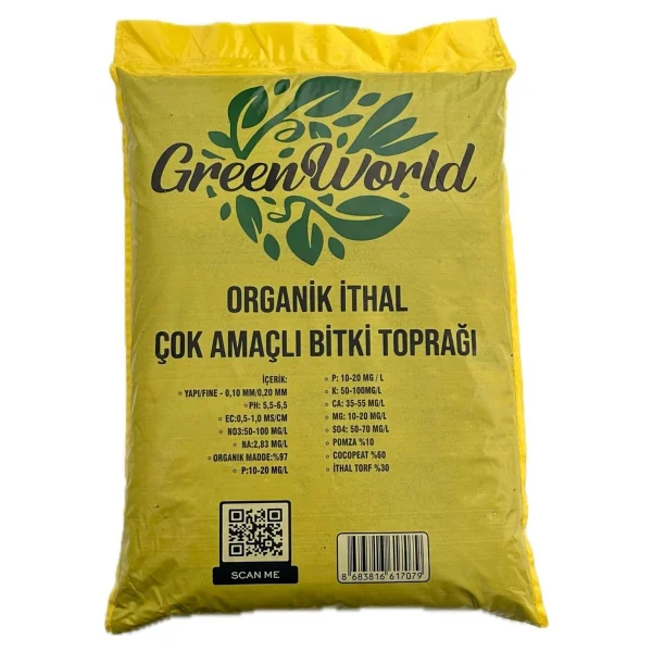 20 Litre Ithal Çok Amaçlı Bitki Toprağı Torf Cocopeat Ponza Taşı - Kokopit Özel Karışım Saksı Harcı - Görsel 2