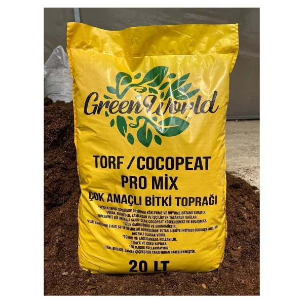 20 Litre Ithal Çok Amaçlı Bitki Toprağı Torf Cocopeat Ponza Taşı - Kokopit Özel Karışım Saksı Harcı - Görsel 3