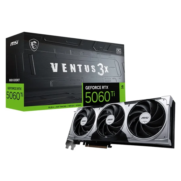 Msı RTX 5060 Tı 8g Ventus 3x Oc G506t-8v3c 128 Bit Gddr7 8 GB Ekran Kartı - Görsel 6